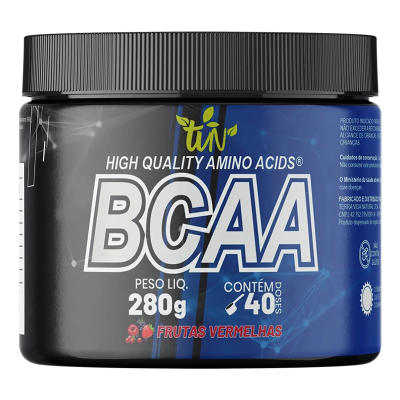 BCAA Em Pó 280g  Aminoácido  4:1:1 - 100% Puro nacional Aminoácidos amino acidos acido ácidos ácido.