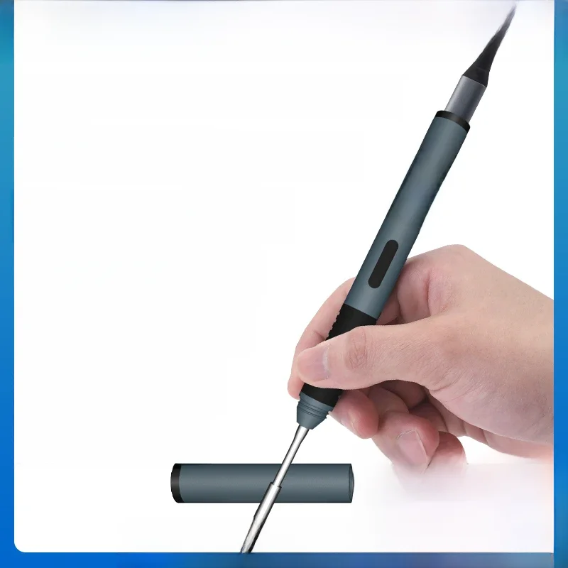 ALIENTEK T80/T80P lutownica elektryczna regulowana temperatura 100W szybkie nagrzewanie przenośna cyfrowa inteligentna stacja spawalnicza C210 C245 — zdjęcie 2