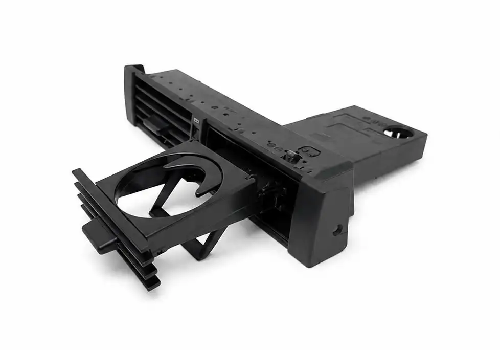 Support de boisson rétractable pour garniture intérieure, pour Mercedes-Benz W124 Classe E, grille d'aération centrale droite, moulure de tableau de bord noire, accessoire