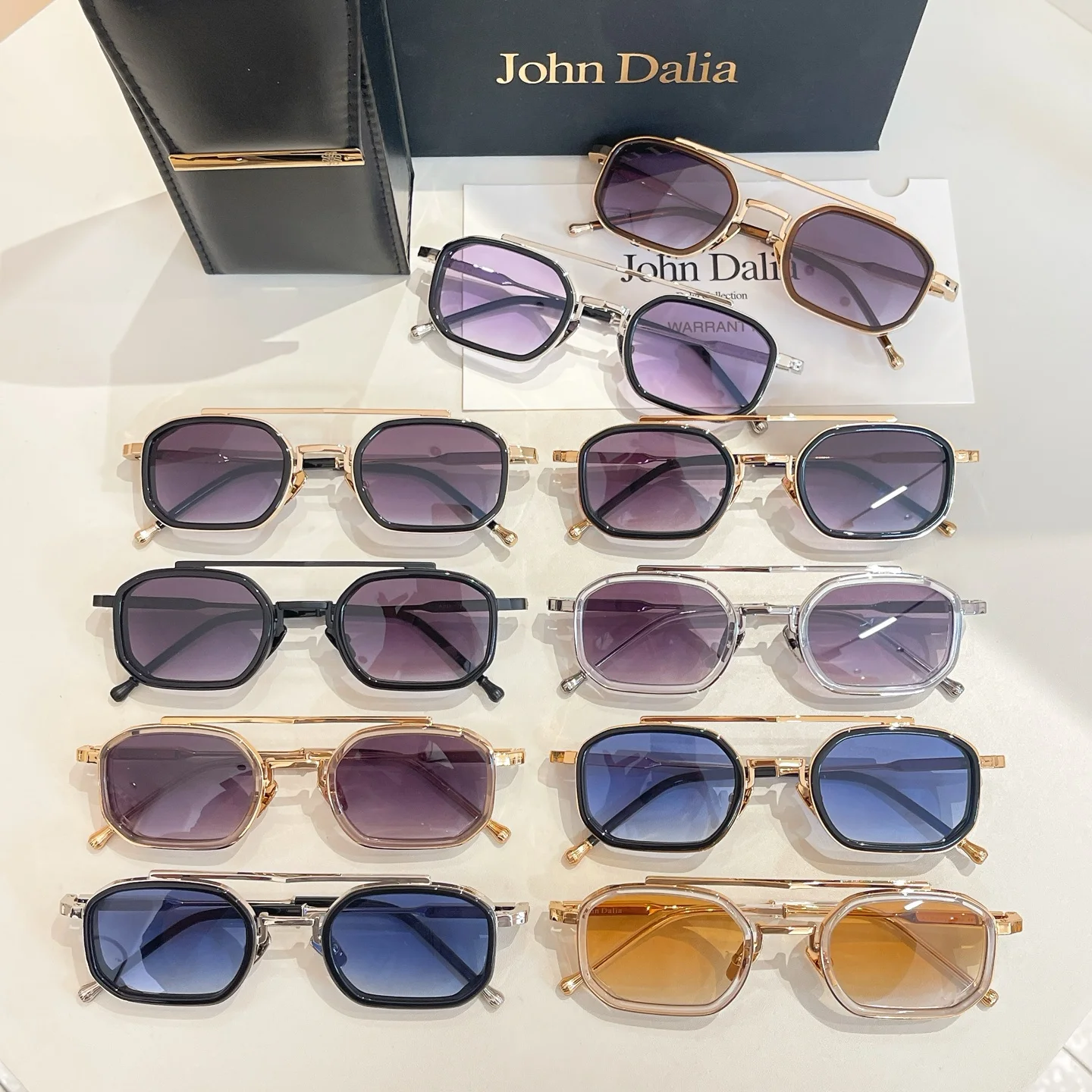 

Высококачественные солнцезащитные очки для мужчин JOHN DALIA JD Anthony, классические женские, люксовый бренд, дизайнерские модные солнцезащитные очки UV400 с коробкой