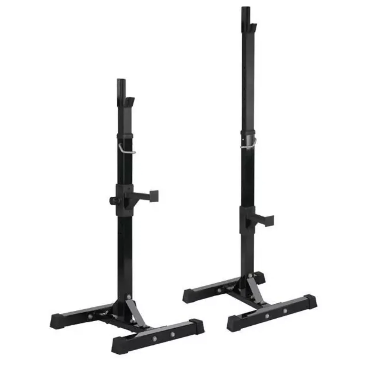 

Buy 2 get 1 free 2pcs Adjustable Squat Rack Bench Press Power Weight Rack Barbell Stand Gym Home