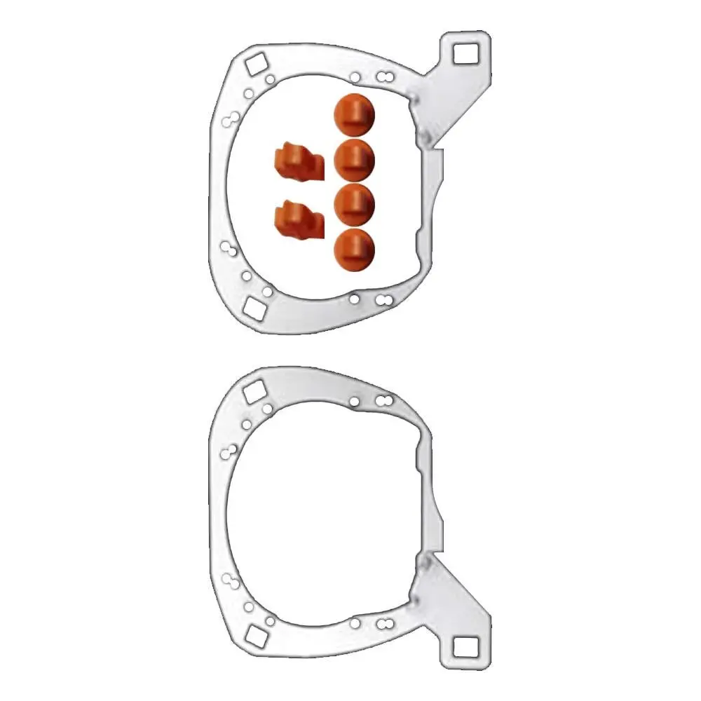 

TAOCHIS Headlight Conversion Mounting Bracket for VW Volkswagen Bora 2013 Hella 3R G5 5 Projector lens