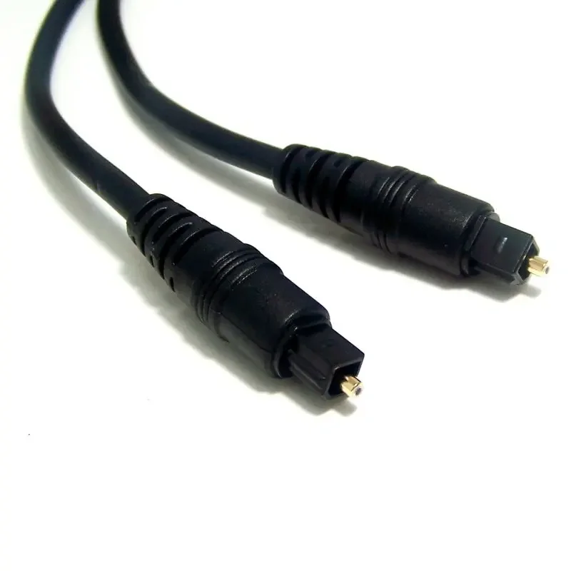 Toslink-cabo de fibra óptica digital macho/macho, 2 metros