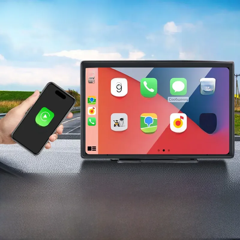 JMCQ 7/10 inch Carplay Auto Smart Screen multimedia Videospeler Draadloze Carplay Android Auto Autoradio voor Apple Android Stereo - afbeelding 2