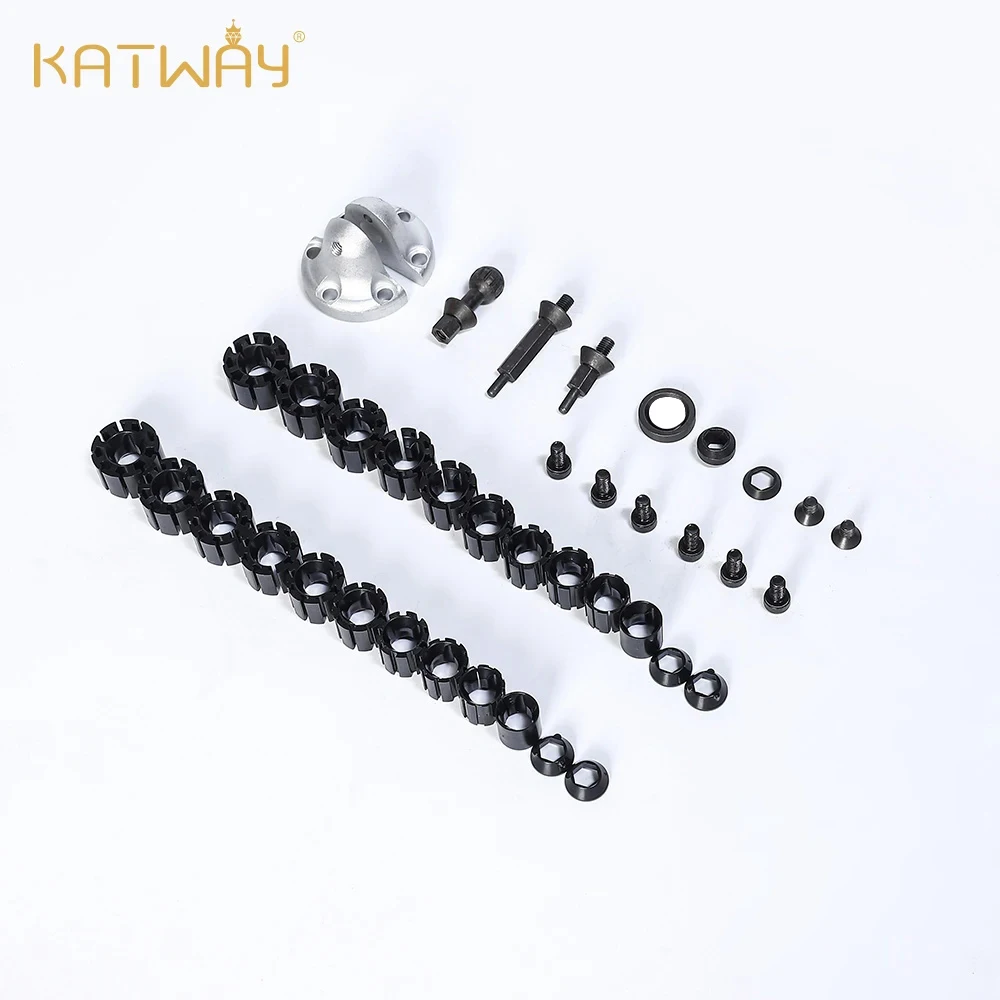 KATWAY 30 Pcs Mini Vise Ball Accessory Jewelry Making 2 kg Engraving Block Fitting Spare Parts Carve Jeweler Tools HH-A04DP ﻿