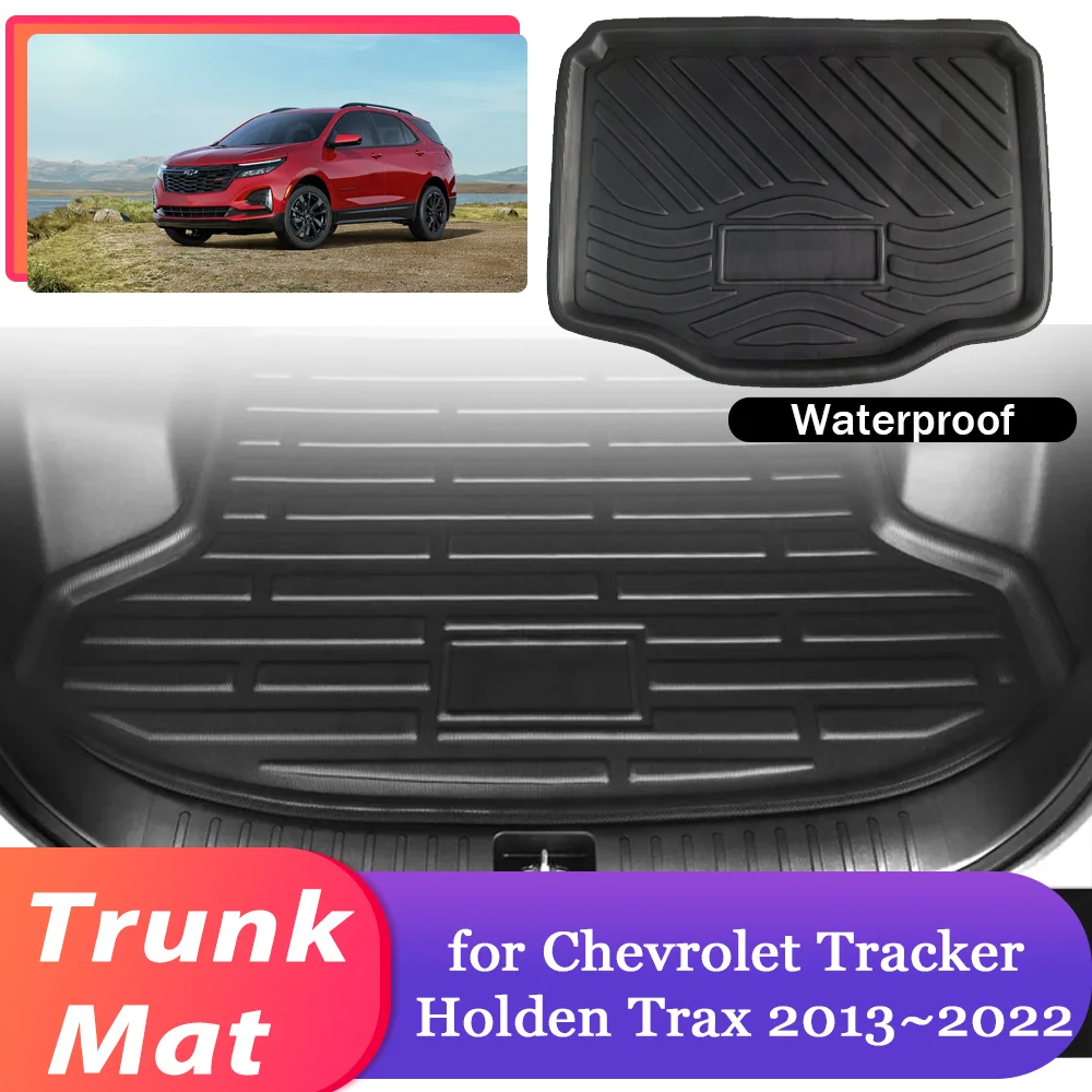 

Car Trunk Mat for Chevrolet Tracker Holden Trax U200 TJ 2013~2022 Luggage Waterproof Cargo Pad Liner Carpet Cover Accessories