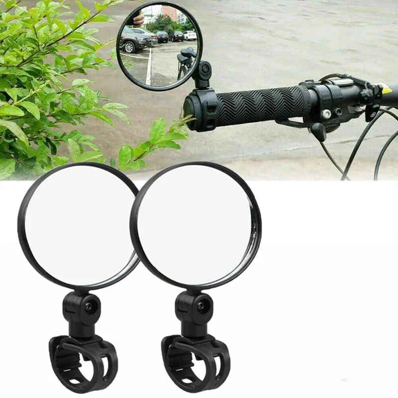 AliExpress NONE Universal Bicycle Mirror Handlebar Rearview Mirror for Bicycle Motorcycle 360 Rotation Adjustable for Bike Riding Cycling Mirror