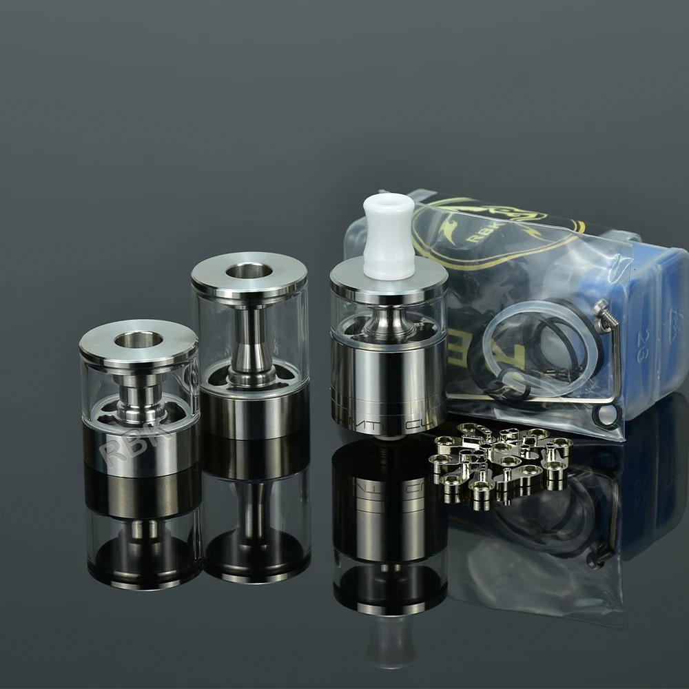 Wolfcoolvape-atomizador de tanque reconstruible de cubierta, bobinas individuales 316ss, tanque de 22mm, Dvarw MTL CL rta, 11 inserciones de aire