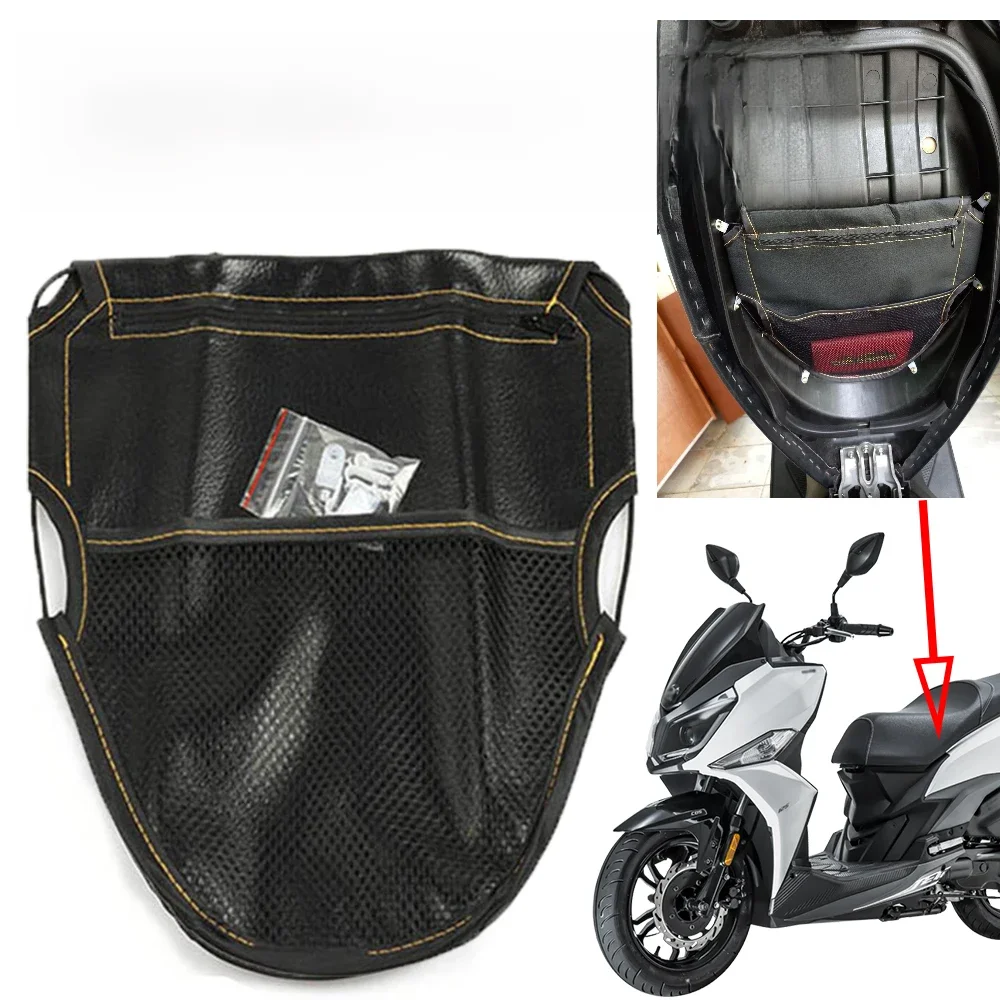 Do SYM JET-X 125 150 X125 X150 JET 14 50 JET14 125 200 Akcesoria motocyklowe Torba na siedzenie Pod schowkiem Torba na narzędzia — zdjęcie 2