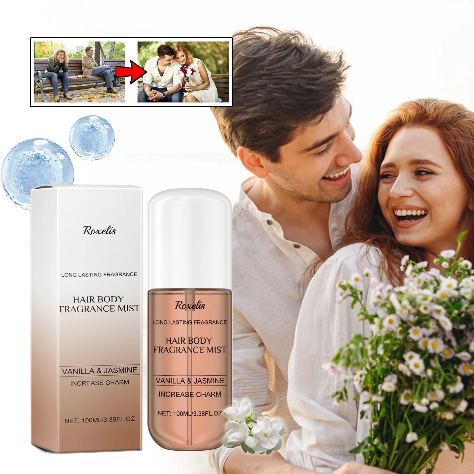 

Hair Body Fragrance Mist Long Lasting Fresh Scent Perfume Spray For Women Men Charm Perfume Mild Non Pungent Elegant Daily Date