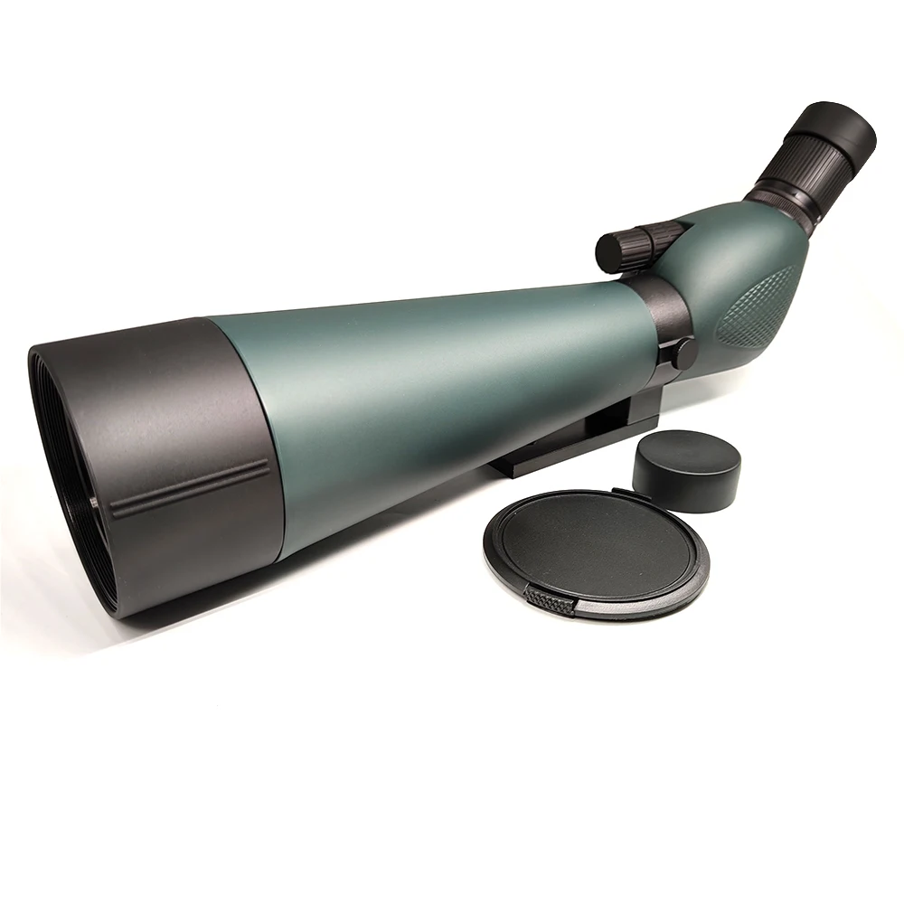 TONTUBE Hunting Spotting Scope 25-75X80 Long Professional View Monocular Telescope with Tripod  Phone Adapter for Birdwatching