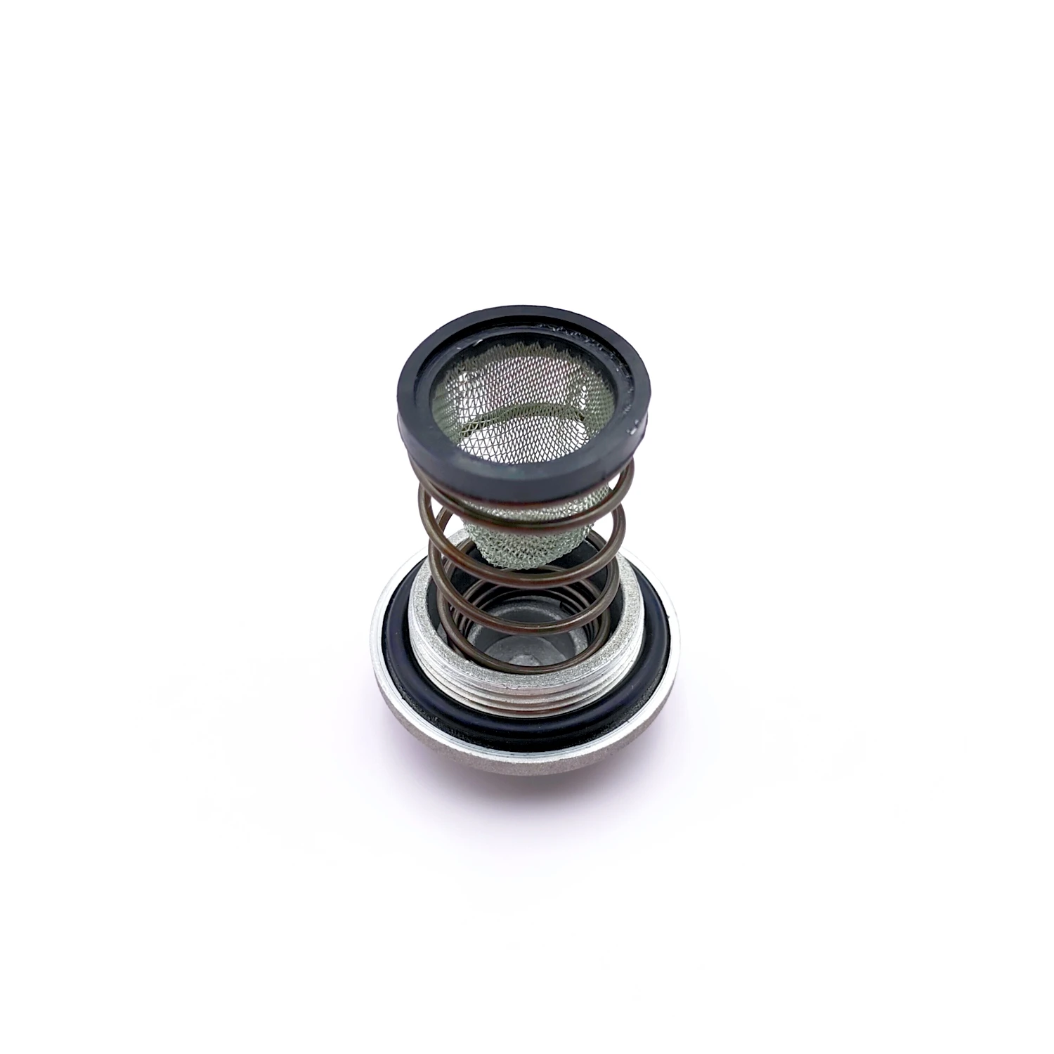 GY6 Oil Stainer Drain Plug Spring Kit Oil Filter Cap Set for GY6 50 125 150 4T 157QMJ 139QMB QMB139