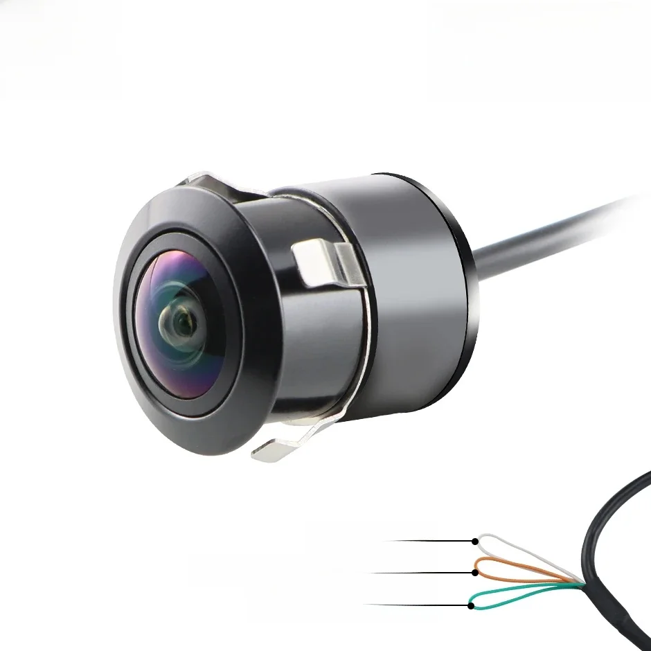 Kamera cofania GreenYi AHD1080P z widokiem z przodu i z tyłu samochodu 170 °   Obiektyw typu rybie oko Full HD Night Vision Kamera cofania pojazdu Uniwersalna G301 — zdjęcie 2