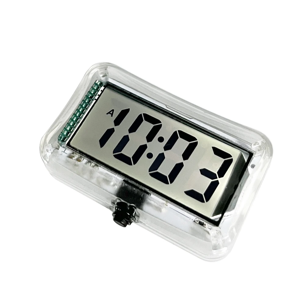 Motorcycle Waterproof Luminous Digital Clock, Electric Vehicle Clock, Instrument Panel, Clock, Car Mounted Clock Accessories