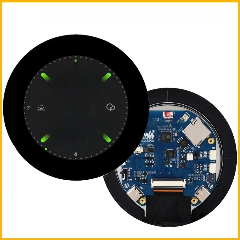 Waveshare ESP32-S3 2,8-calowy ekran dotykowy IPS Okrągła płytka rozwojowa LCD 32-bitowy procesor LX7 Wyświetlacz ESP32 dla ArduinoIDE ESP-IDF — zdjęcie produktu 6