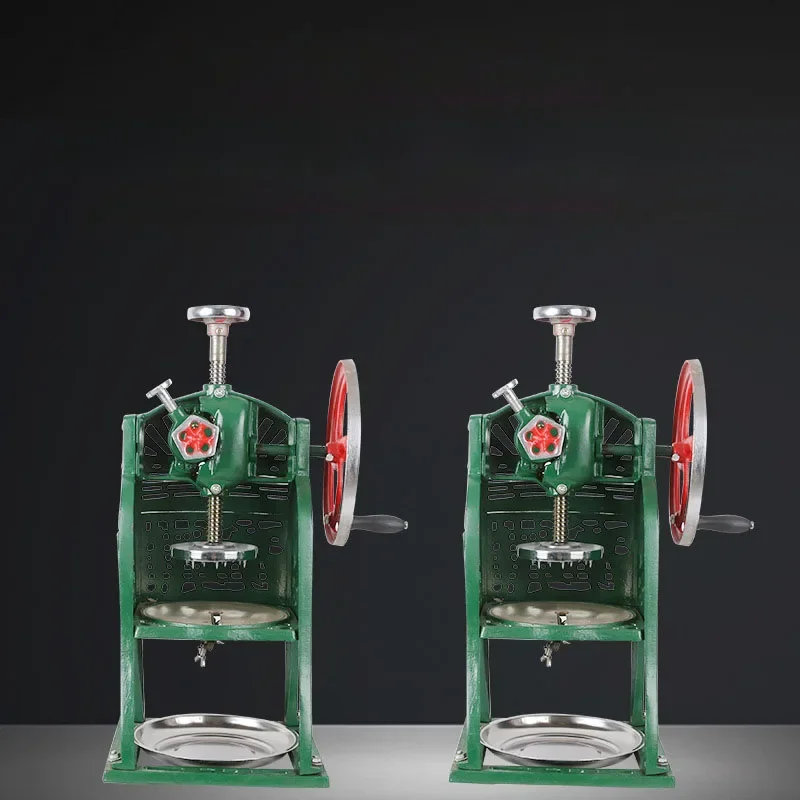 Handscheur Sneeuw Ijs Scheerapparaat Melk Thee Winkel Ijs Crusher Handmatige Sneeuwkegel Smoothie Maker - afbeelding 2