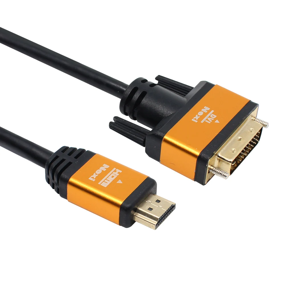 Nexy HDMI to DVI Cable V2.0 Monitor TV Desktop Laptop Connection