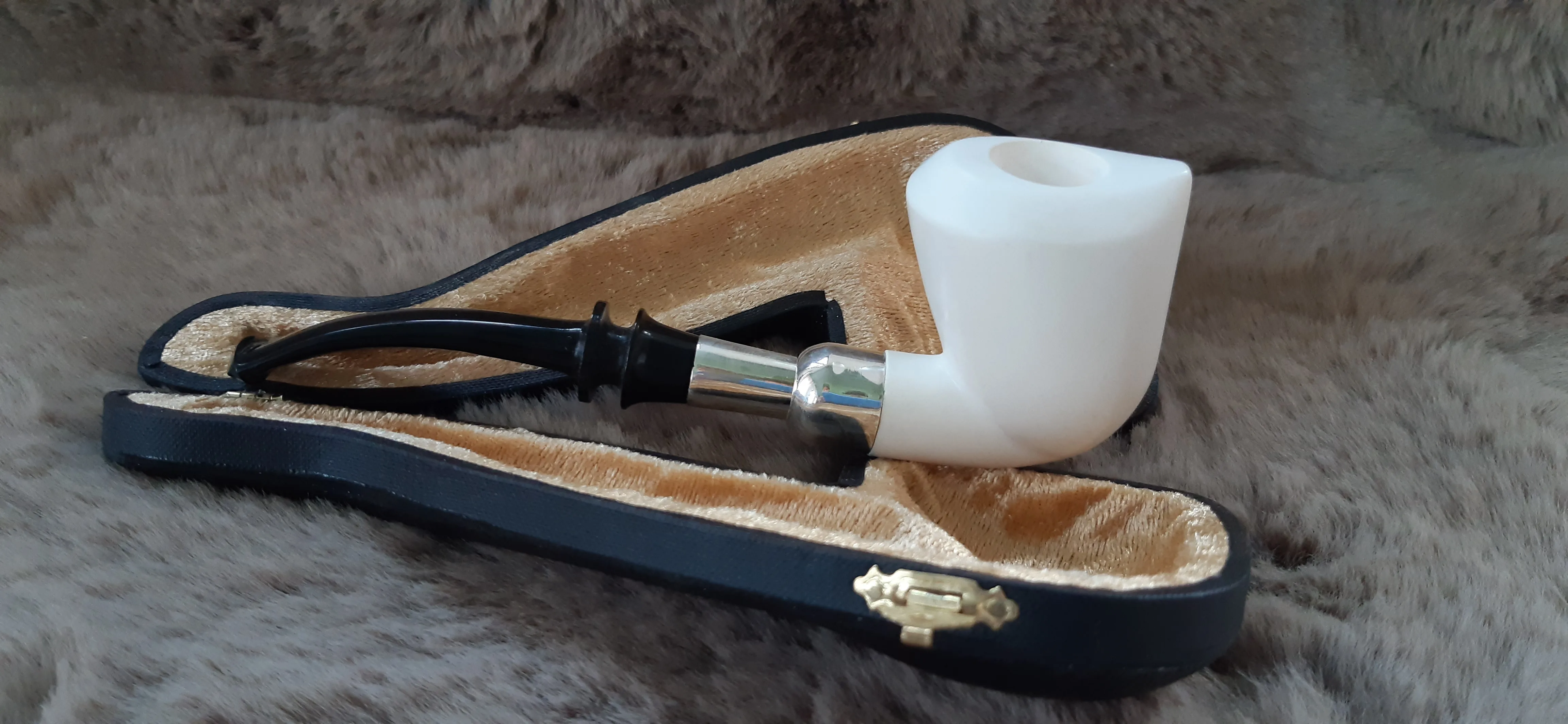 Handmade Block Meerschaum Pipe