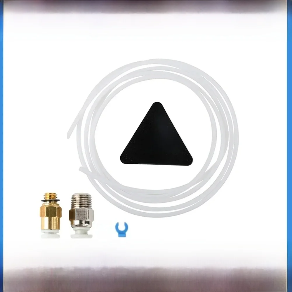 Creality Oryginalny biały zestaw rur PTFE 1m/2m z przegubem pneumatycznym D4×d2 do części drukarek 3D Ender-3 V2 Ender 5 Pro CR Series — zdjęcie 2