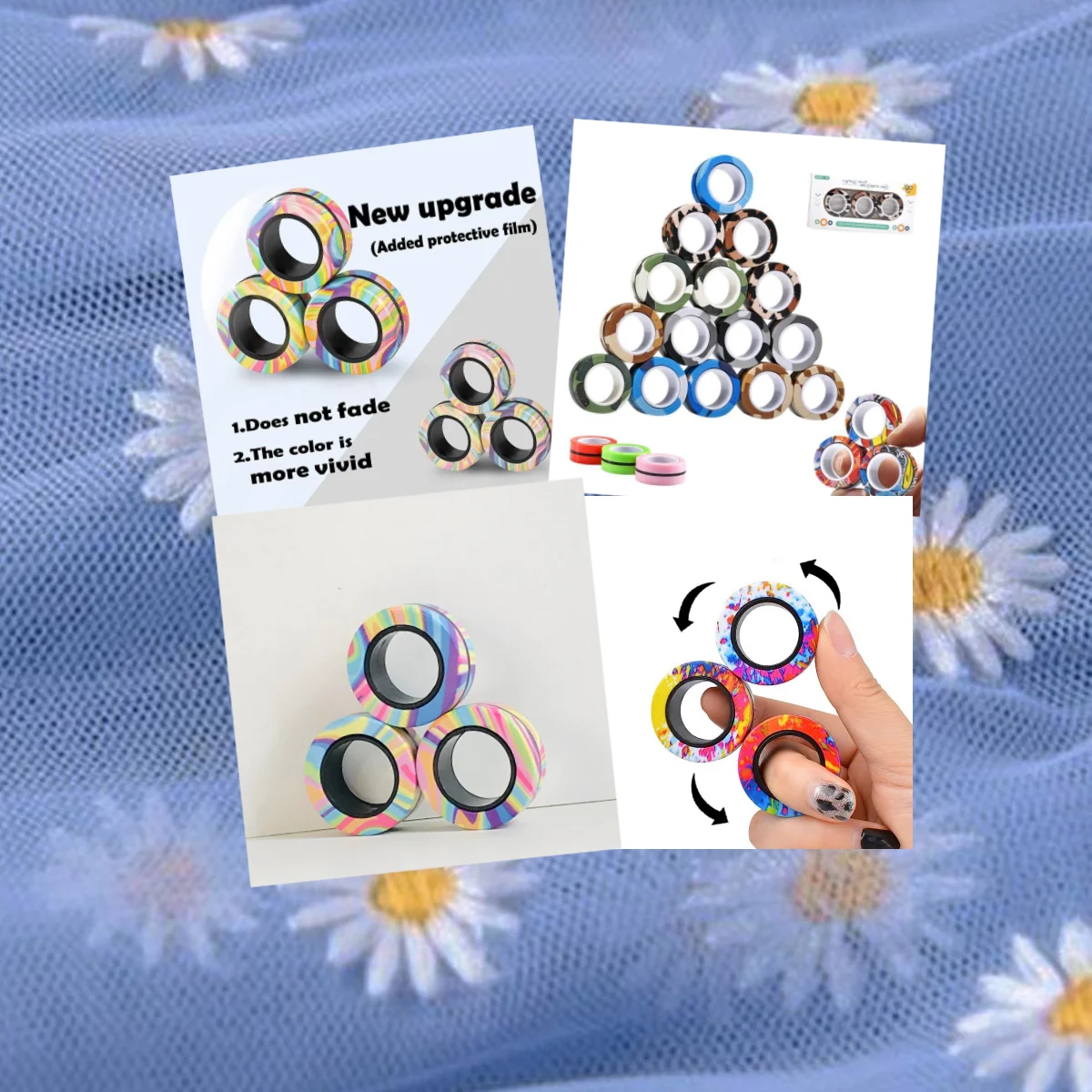 

Камуфляжный магнитный спиннер-игрушка – вращающийся гироскоп для снятия стресса