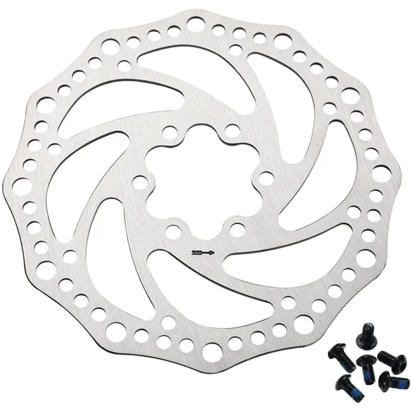 AliExpress NONE Bike Brake Disc 6 Inches Disk Brake Bicycle Rotor Disk 140mm/160mm/180mm/203mm G3/HS1/RT56 Rotor MTB Disk Parts with 6 Bolts
