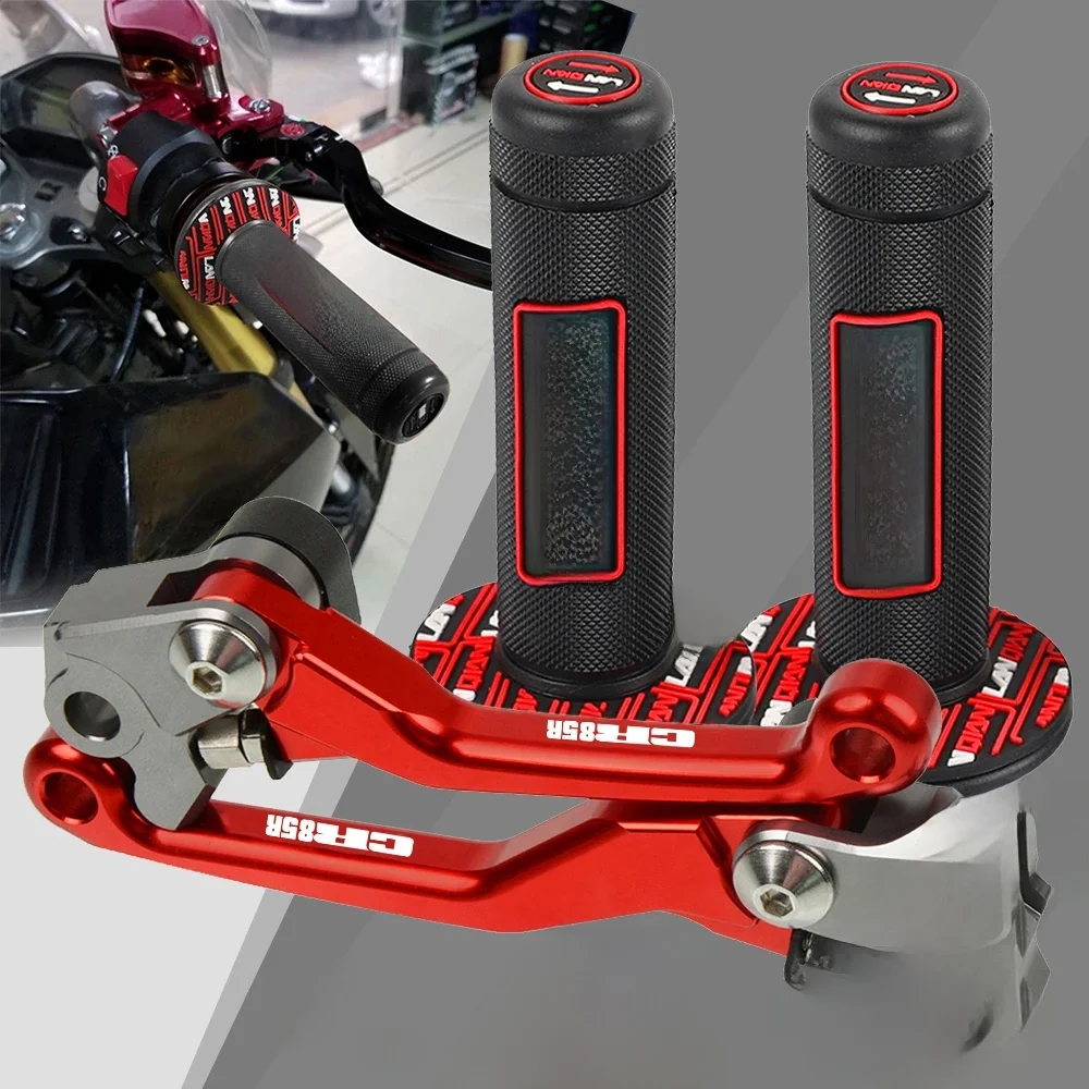 AliExpress For Honda CR85R CR 85 R CR85 R 1998-2007 2006 2005 2004 2003 Dirt Bike Pivot Foldable Brake Clutch Levers Handle Handlebar Grip
