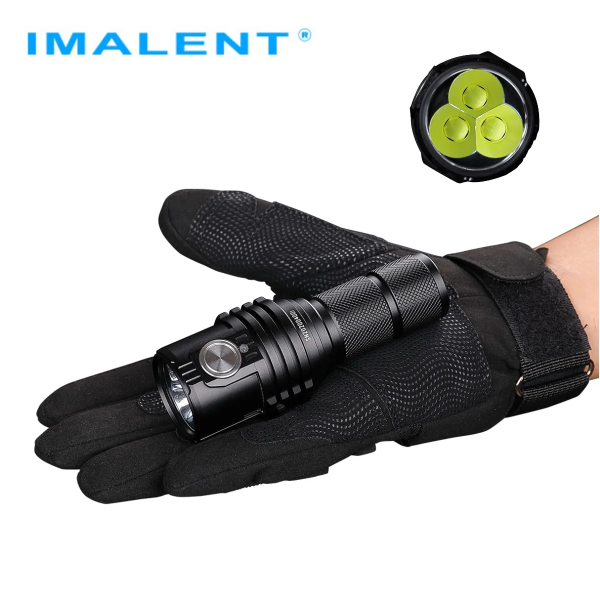 

IMALENT MS03 EDC Portable Flashlight, 13000 Lumens Cree XHP70.2 LED Flashlight, Rechargeable Climbing Hunting Flashlight