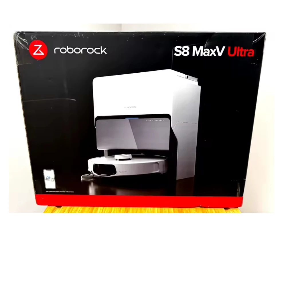 

Top Discounted\/- White Roborock S8 MaxV Ultra Robot Vacuum and Mop with FlexiArm Design Side Brush BUY 2 GET 1 FREE