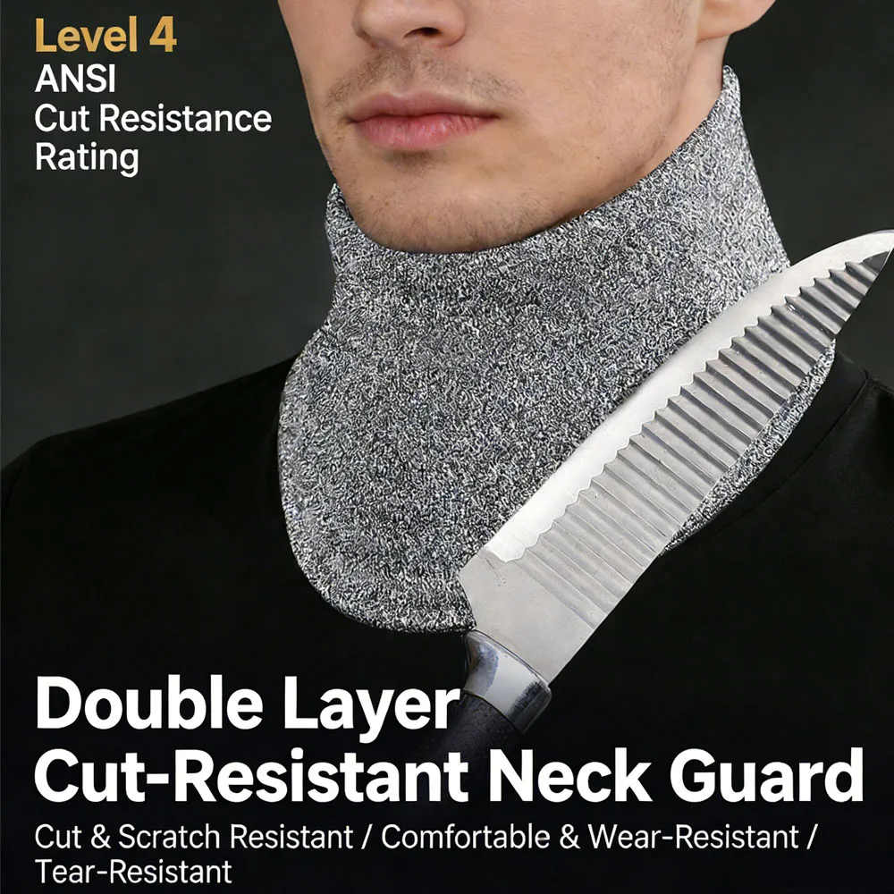 

Тактическая теплая защита шеи от порезов и проколов для охранников, рабочих, мотоциклистов, для использования на улице и в службе