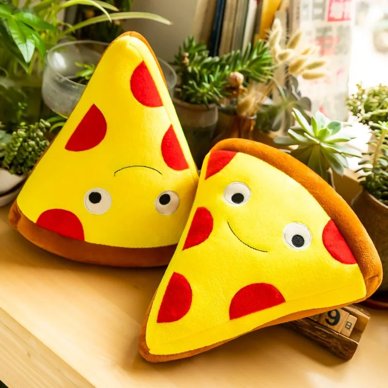 Creative Cartoon French FriesHamburger Pizza Ornaments Couple Plush Toy Doll Doll For Girls And Boys Birthday Gifts