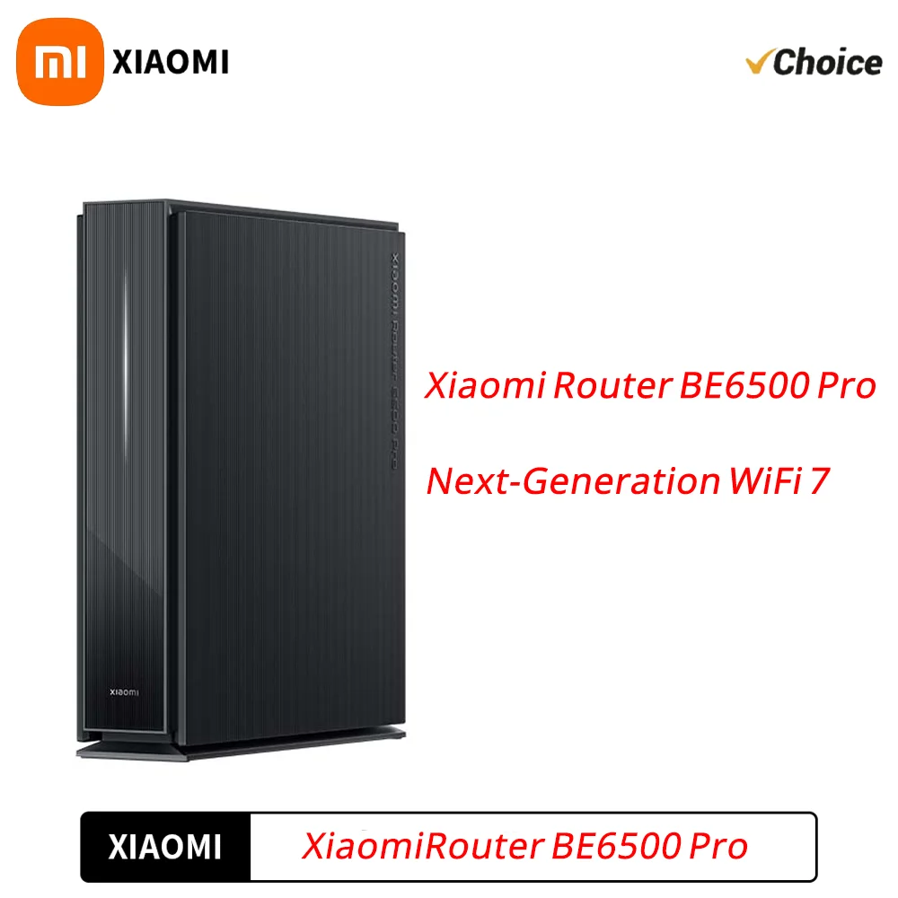 Original Xiaomi Router BE6500 Pro WiFi 7 2.4/5GHz Mesh Dual Band Qualcomm 4-Core Processor -Chinese Version