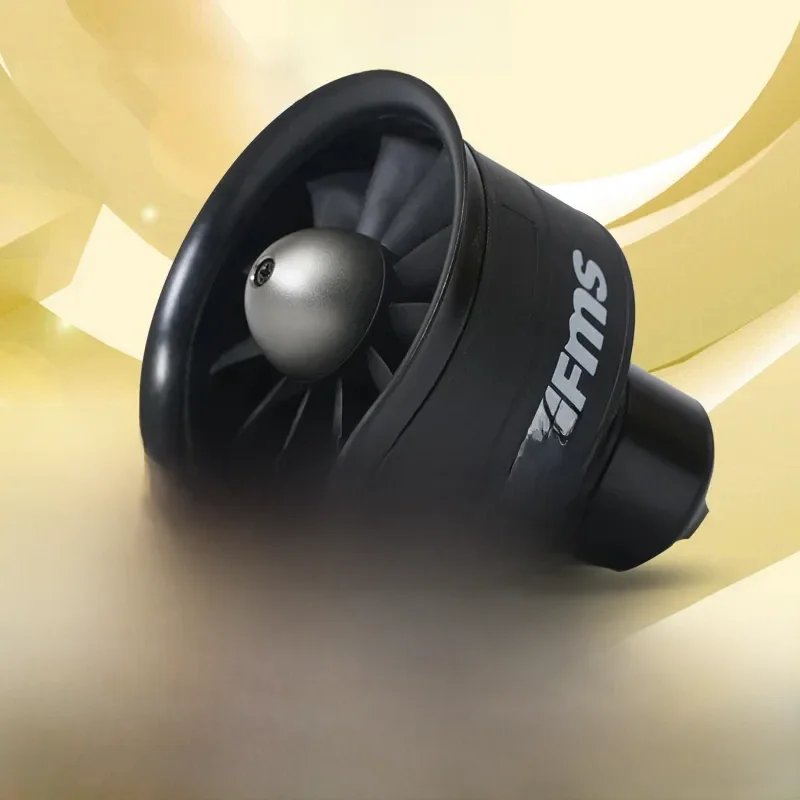 Fms 50Mm Ducted Fan Edf Unit 11 Blade Met 2627 Kv4500 (4S) Motor (Facultatief) Voor Rc Vliegtuigvliegtuigstraalonderdelen - afbeelding 2