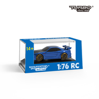 Turbo Racing 1:76 C64 RC Car Full Proportional VT System Without Remote Electronic Toys For Kids and Adults