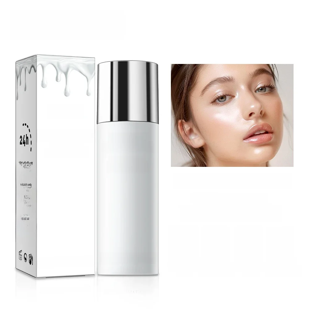 Le lait lueur Toner éclaircissant la peau hydrate puissante soulage la peau sèche et fatiguée verrouille dans l'humidité beauté soins de la peau 100ML