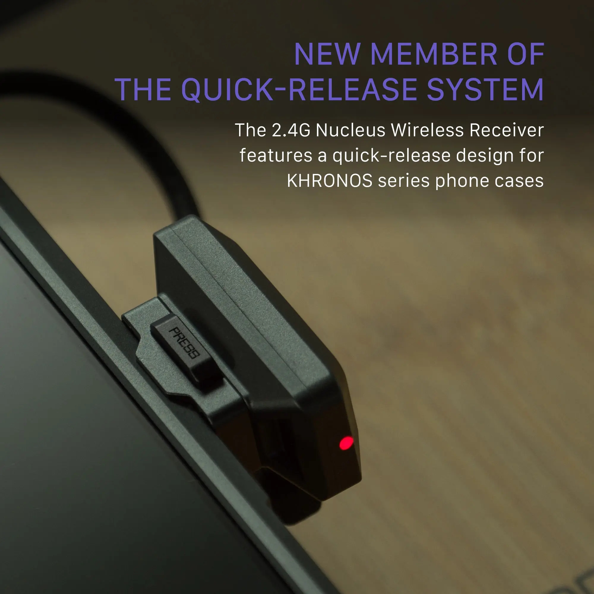 TILTA Khronos 2.4G Nucleus Wireless Receiver TK-NWR-SG TK-NWR-TW for iPhone 15 Pro/Pro Max compatible with the Nucleus Nano II