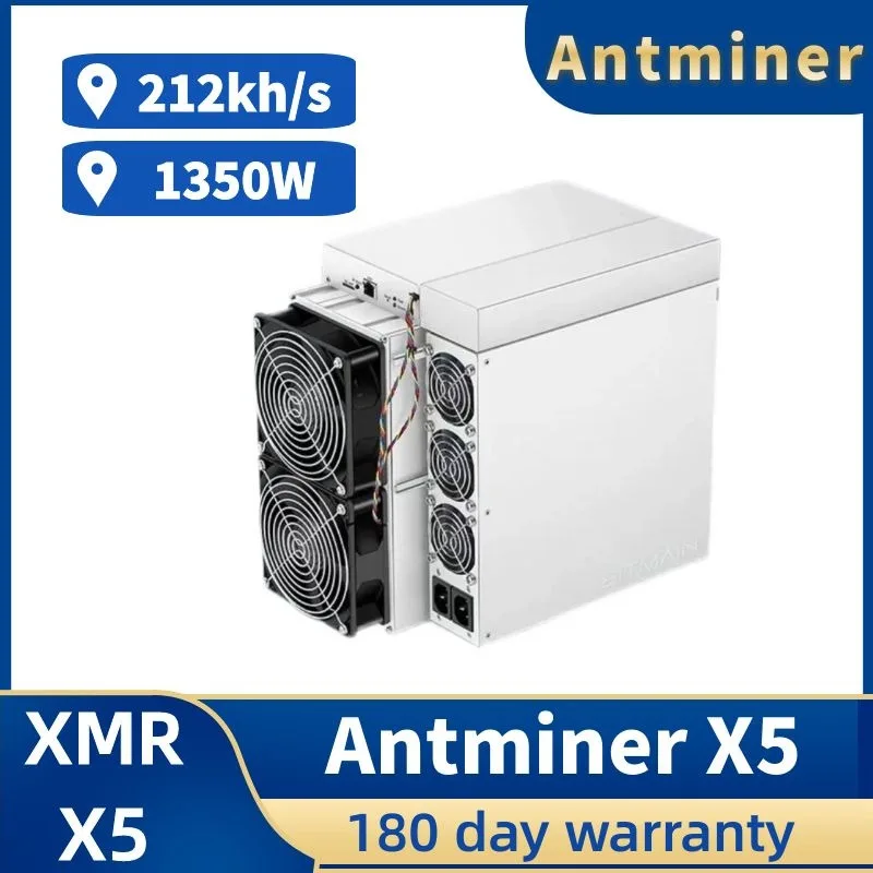 

Купите 2 и получите 1 бесплатную работу, новое устройство для майнинга Bitmain Antminer X5 212KH/S 1350 Вт, устройство для майнинга с PUS