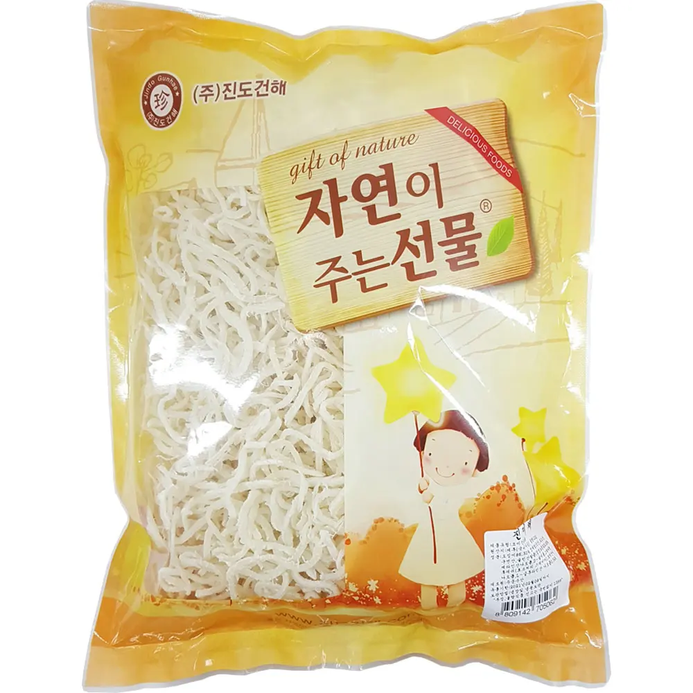 [Jindo Gun Sea mall] Domestic processing soft Jinmilchae 500g, 1kg