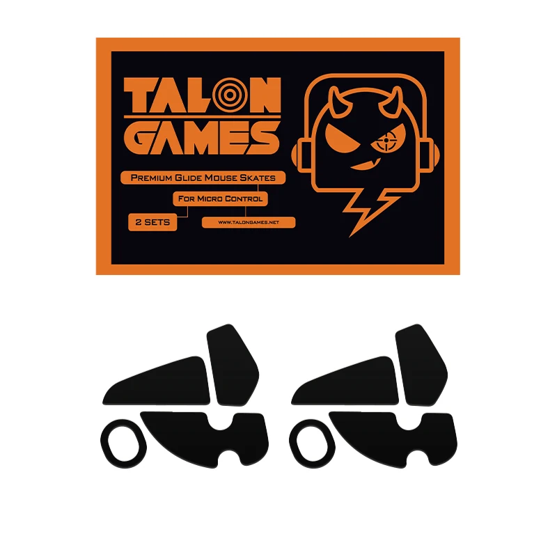 TALONGAMES Mouse Feet Skates For Logitech MX Master 4 Wireless Control type Replacement Glide Feet Pads Skates Mouse Sticker