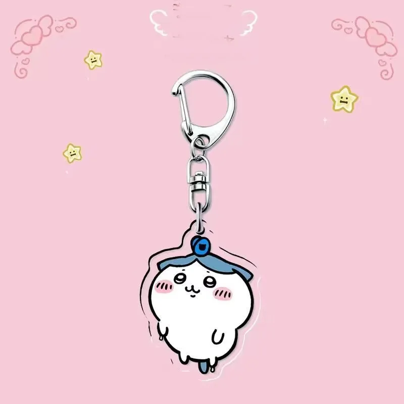 jiyi Acrylic Keychain Peripheral Magic Is Coming Series Cute Hachiware Usagi Cartoon Keychain Cute Pendant Kids Gift
