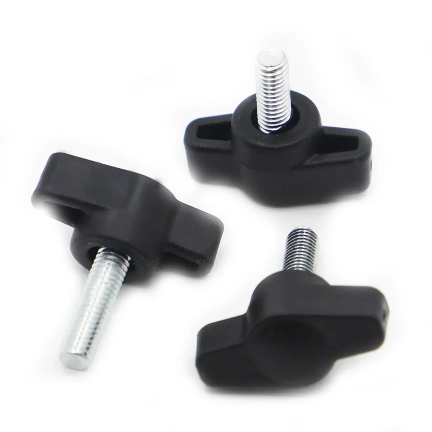 M4 M5 M6 plastique Nylon Type T poignée de tête boulons en bakélite vis à pouce diamètre de la tête 27mm