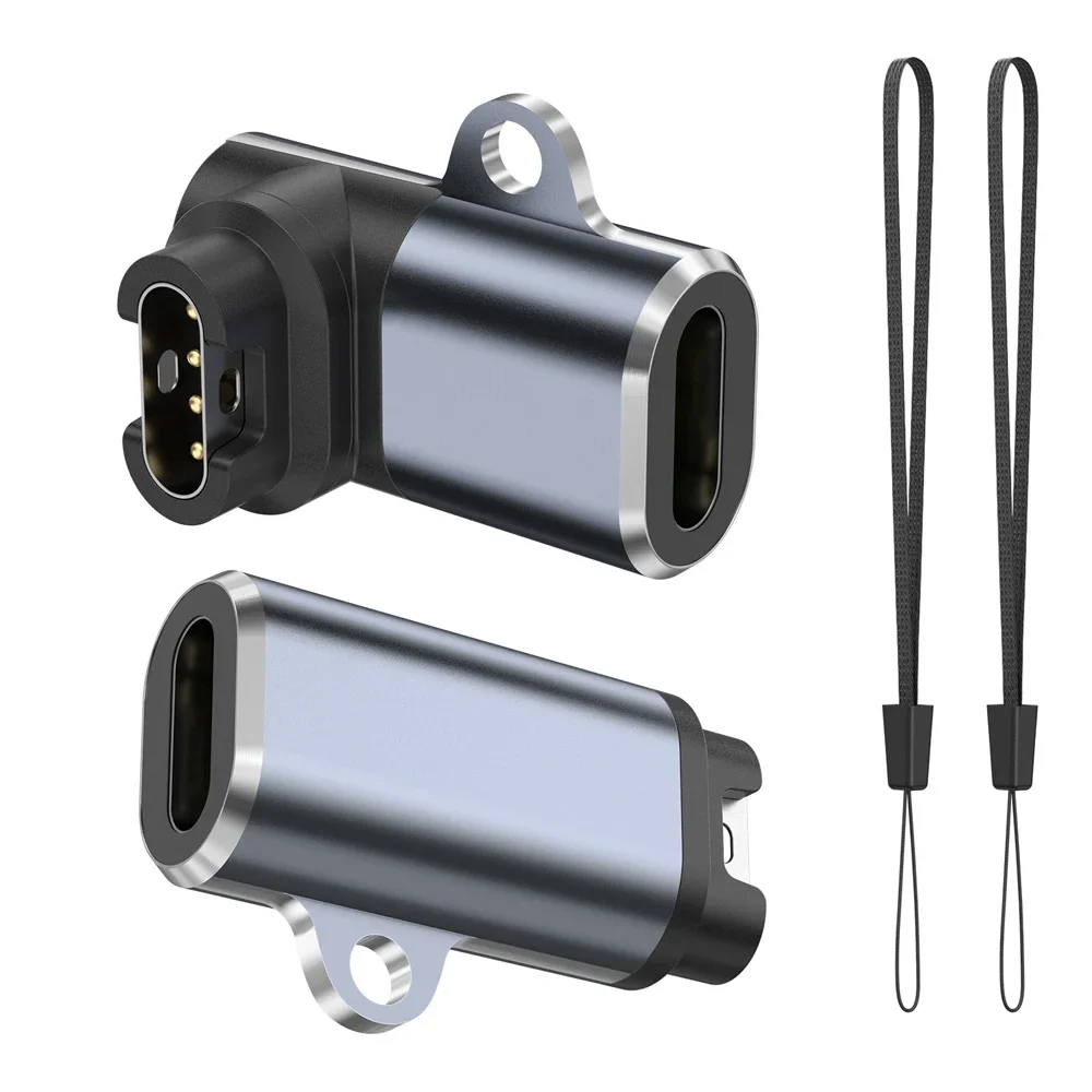 Adaptador de carregador tipo C para Garmin Fenix, conversor para Garmin Fenix 7, 6, 6X, 5S, 5X Plus,