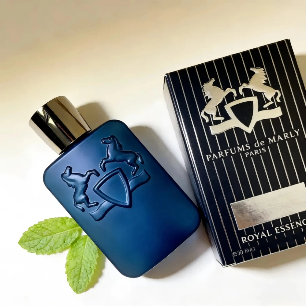 

Parfums de Marly Royal Essence Eau de Parfum For Men 125ml | Deep Blue Bottle, Fresh Minty Aromatic Scent, Long Lasting Luxury F