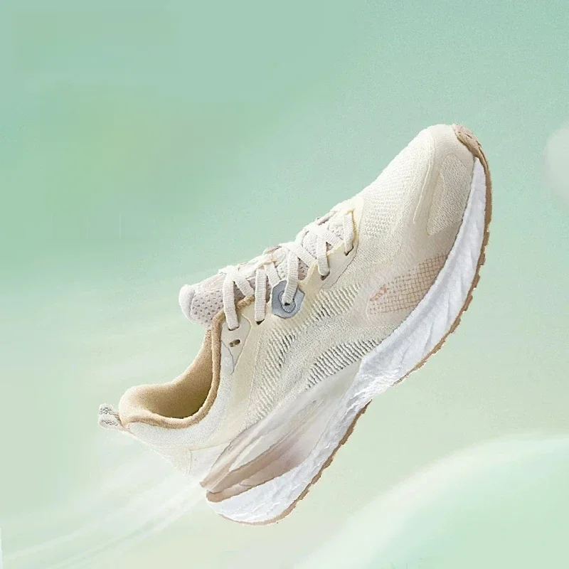 Xtep dynamiczne piankowe buty do biegania damskie oddychające siateczkowe obuwie sportowe wyścigowe amortyzujące męskie tenisówki 877318110027 — zdjęcie 2