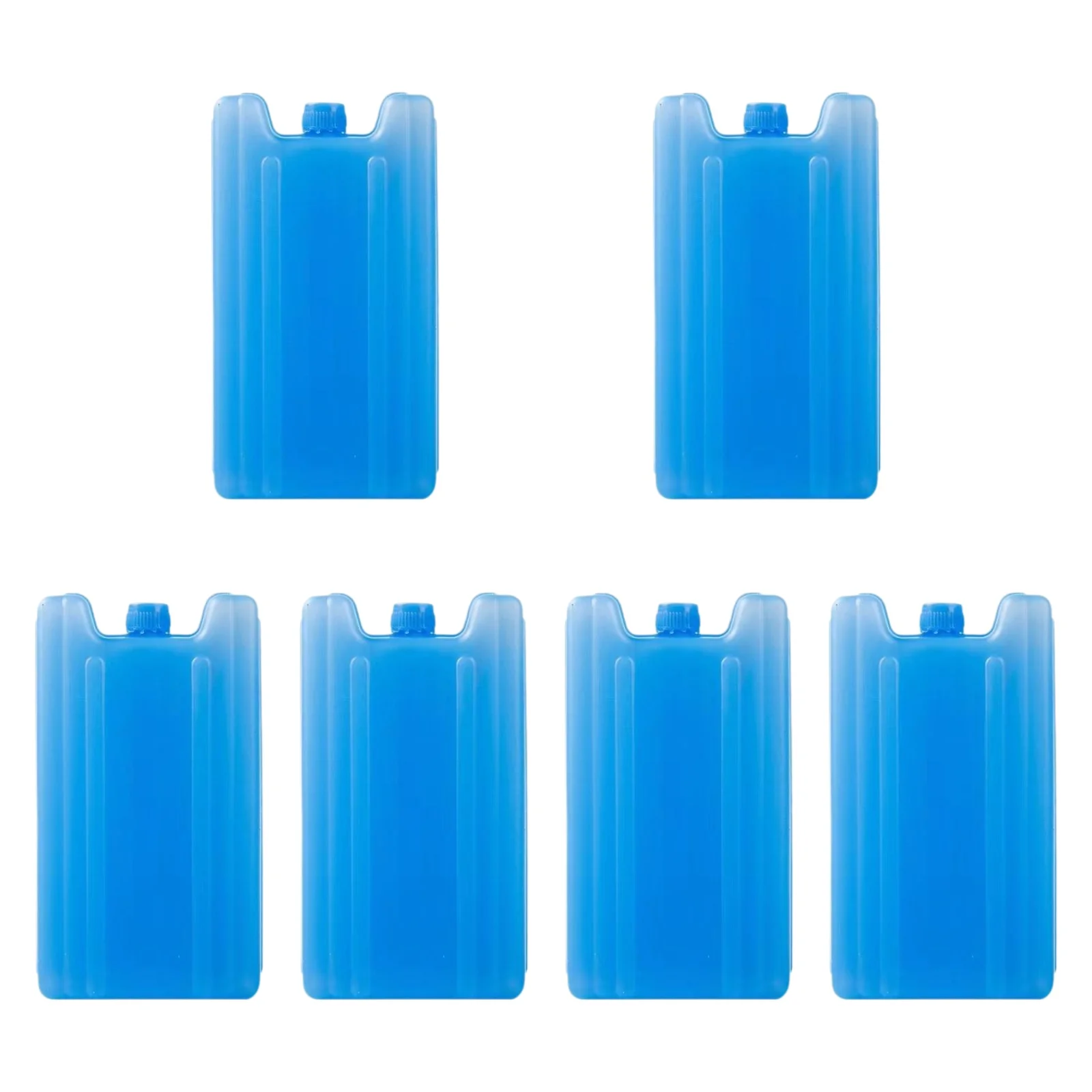 6PCS Ice Packs Ice Block Cooling Ice Pack Reusable Rectangular Ice Pack Freezer Packs for Outdoor Camping, Picnics, Travel
