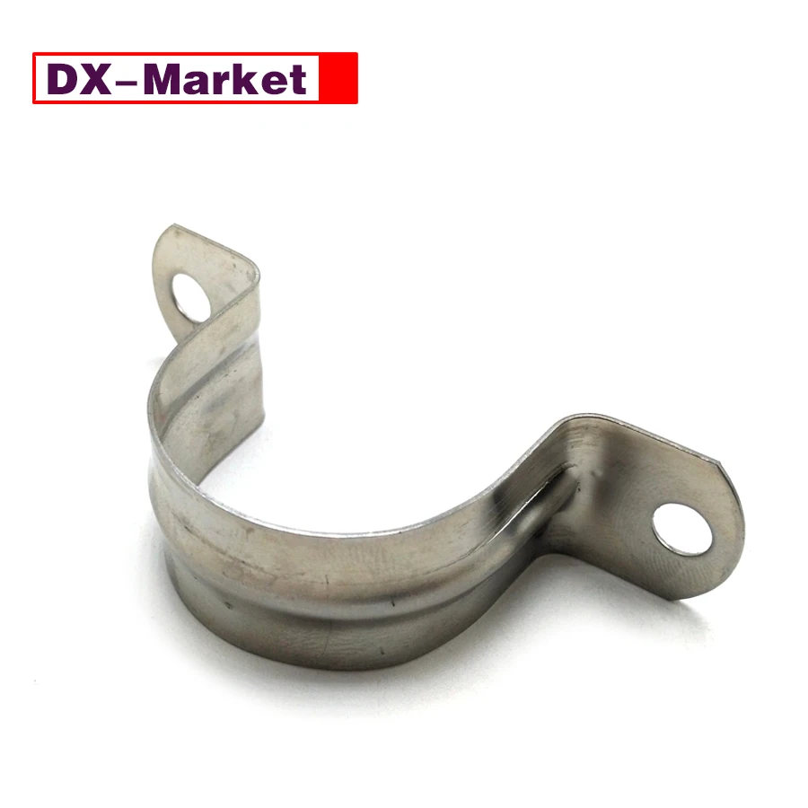 201 Stainless Steel Saddle Clamp, Heavy Duty Pipe Tube Mounting Clamp 5mm-200mm ,C004