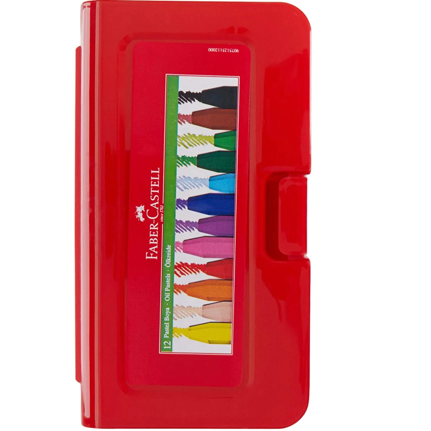 Fotografia 5: Faber Castell-pastel hexagonal, caixa plástica, pintura do desenho, 12 pcs