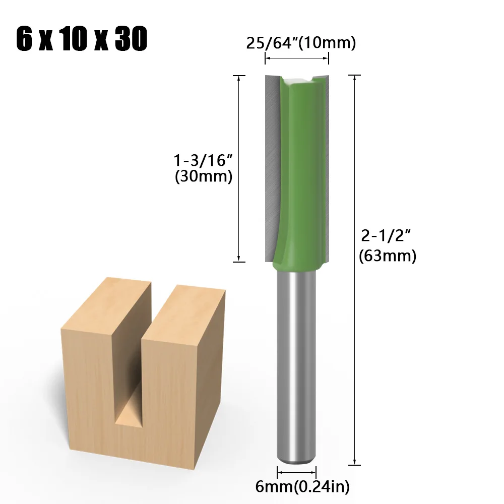 Trimmer Flat Bit Trimmer 3mm