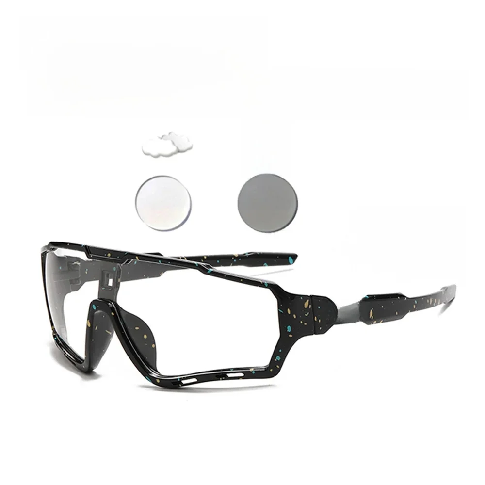 AliExpress OMEKOL New UV400 Photochromic Cycling Sunglasses Men Women Softball Hiking Running Eyewear Outdoor