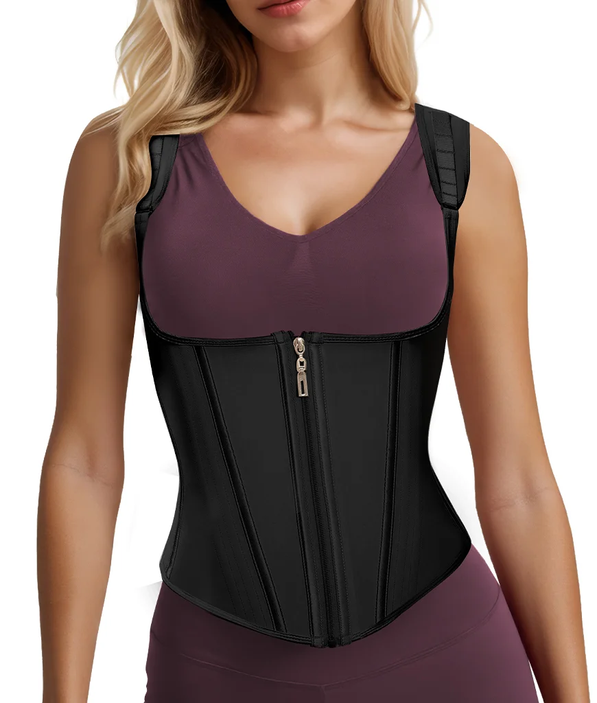 

Latex Waist Trainer for Women, Colombian Faja Girdle Shapewear Hourglass Body Shaper,Tummy Control Sports Girdle