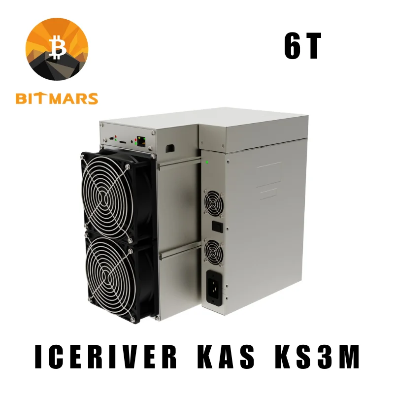 

Продажа со скидкой ICERIVER KS3M miner, 6TH, S, 3400W, Kaspa, KAS mining,